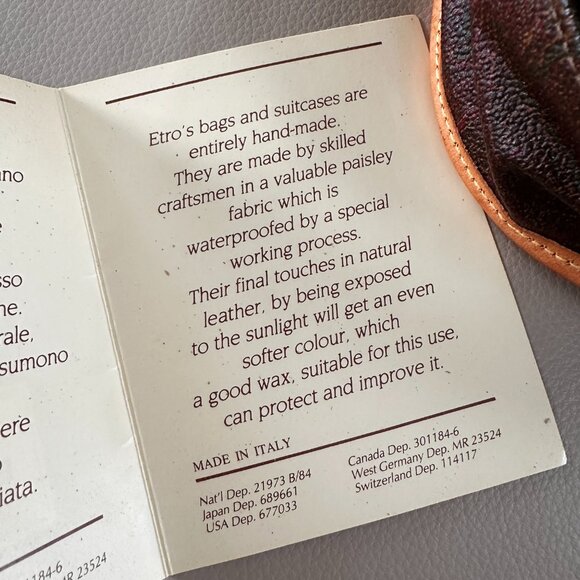 ETRO Arnica Crossbody Saddle Bag - Picture 6 of 16